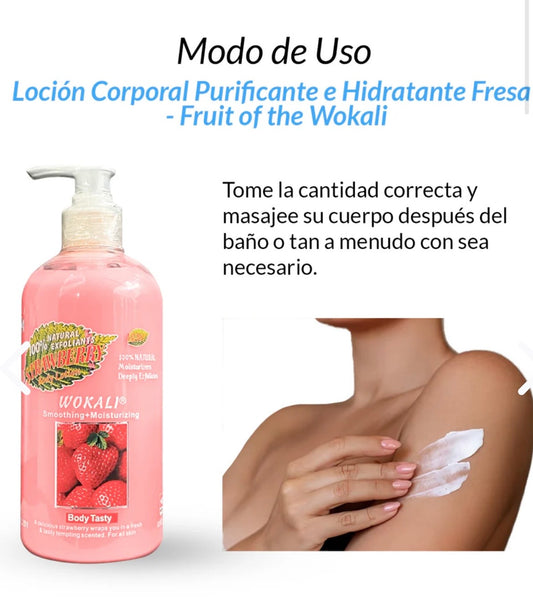 Loción corporal premium