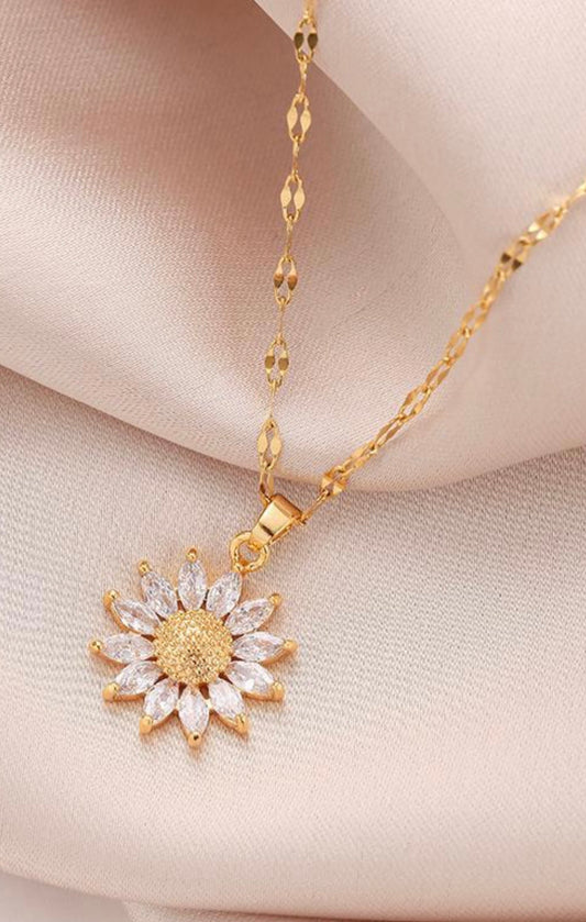 Collar girasol